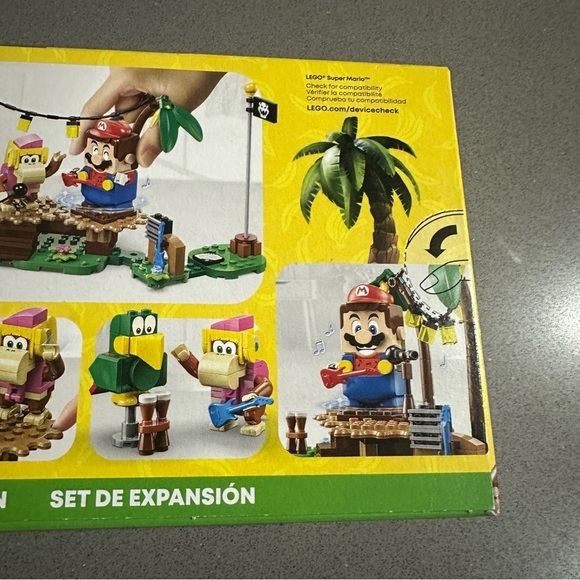 LEGO Super Mario 71421 – Donkey Kong Dixie Kong’s Jungle Jam Expansion Set – New - Picture 7 of 7